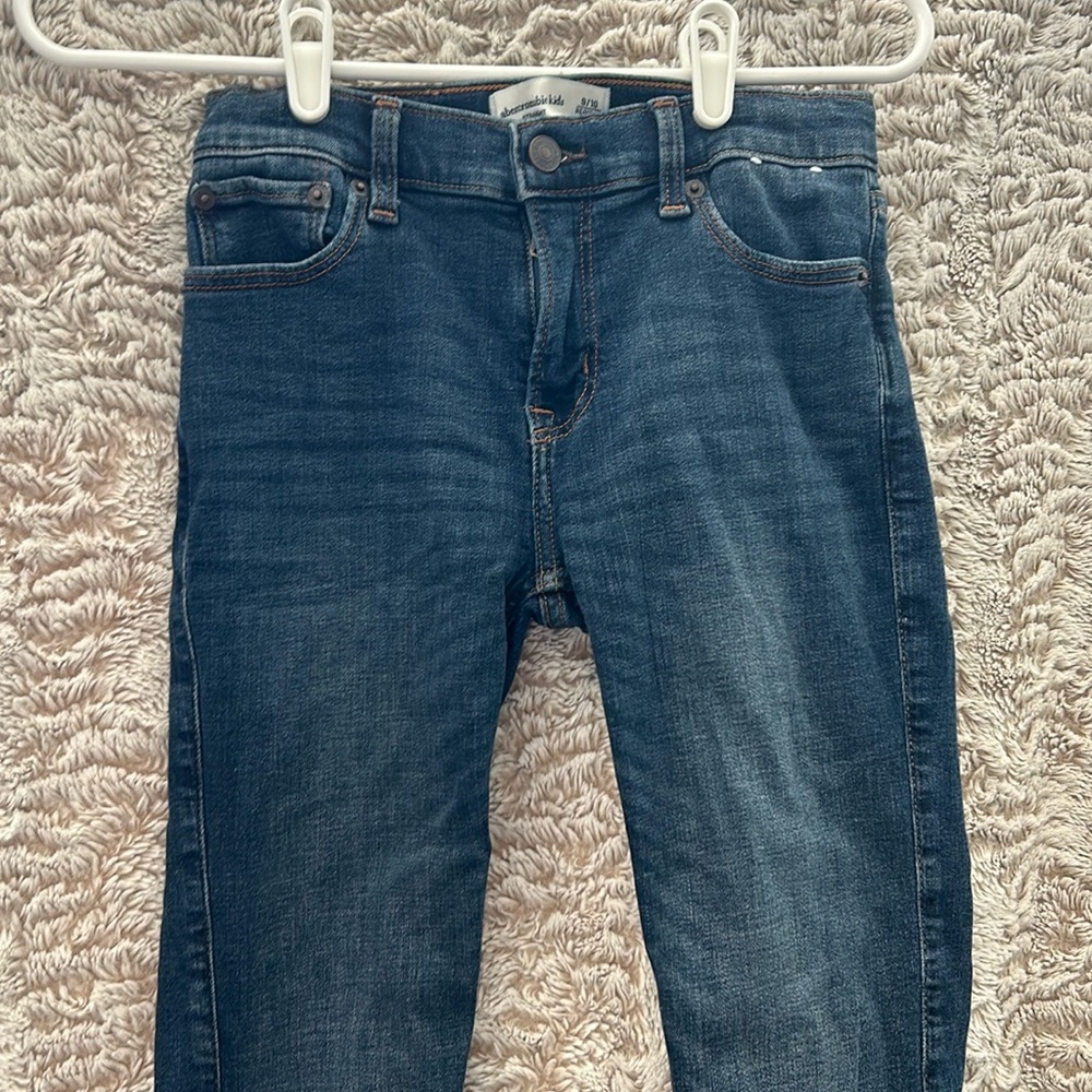 Boys Abercrombie kids straight fit jeans